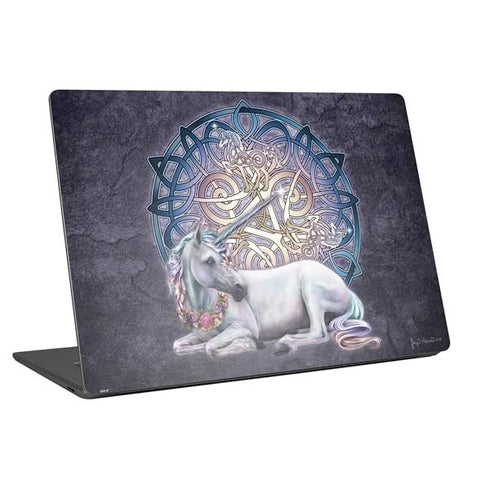 Celtic Unicorn by Brigid Ashwood Laptop Skins